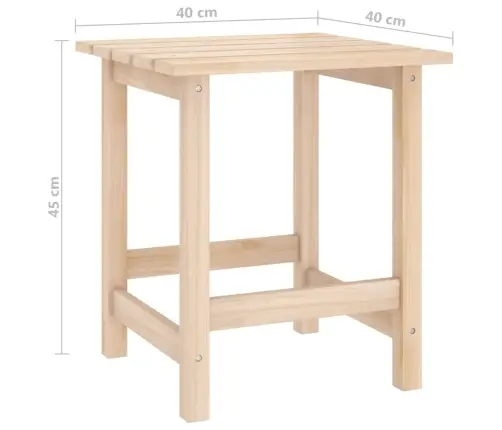 Dārza Krēsls Ar Galdiņu, Egles Masīvkoks Vidaxl Dārza Krēsls Ar Galdiņu, Egles Masīvkoks Vidaxl