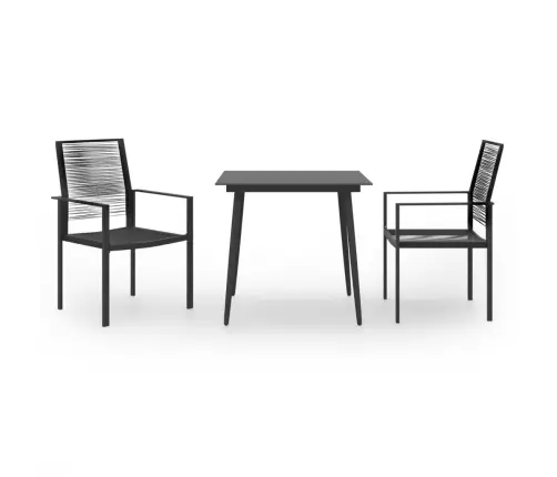 3-Daļīgs Dārza Mēbeļu Komplekts Vidaxl