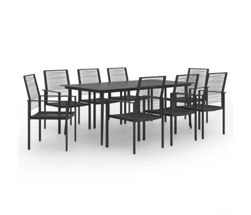 9-Daļīgs Dārza Mēbeļu Komplekts Vidaxl