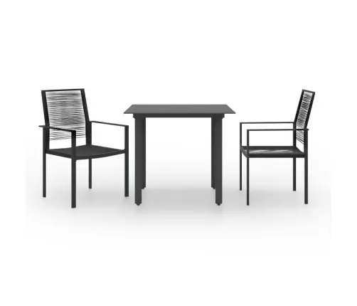 3-Daļīgs Dārza Mēbeļu Komplekts Vidaxl