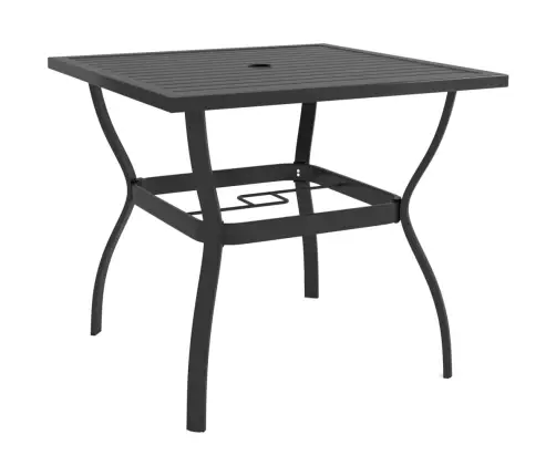 5-Daļīgs Dārza Mēbeļu Komplekts, Tekstilēns, Tērauds Vidaxl