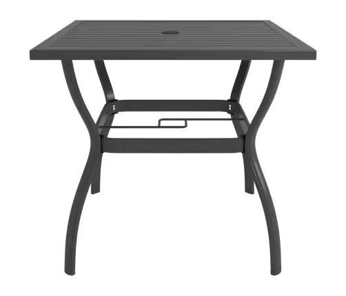 5-Daļīgs Dārza Mēbeļu Komplekts, Tekstilēns, Tērauds Vidaxl