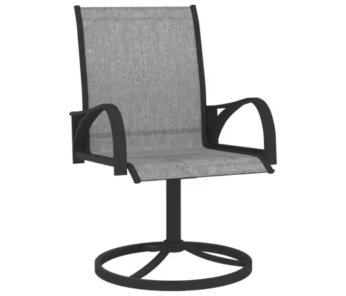 5-Daļīgs Dārza Mēbeļu Komplekts, Tekstilēns, Tērauds Vidaxl