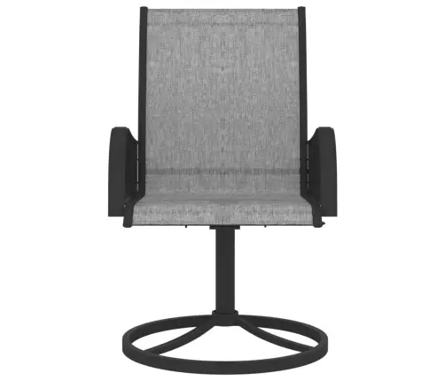 5-Daļīgs Dārza Mēbeļu Komplekts, Tekstilēns, Tērauds Vidaxl