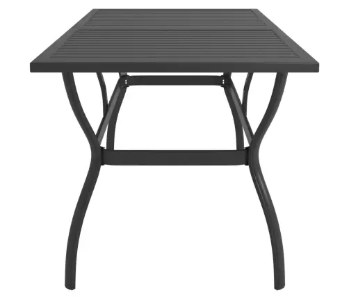 5-Daļīgs Dārza Mēbeļu Komplekts, Tekstilēns, Tērauds Vidaxl