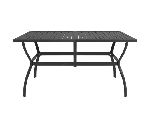 7-Daļīgs Dārza Mēbeļu Komplekts, Tekstilēns, Tērauds Vidaxl