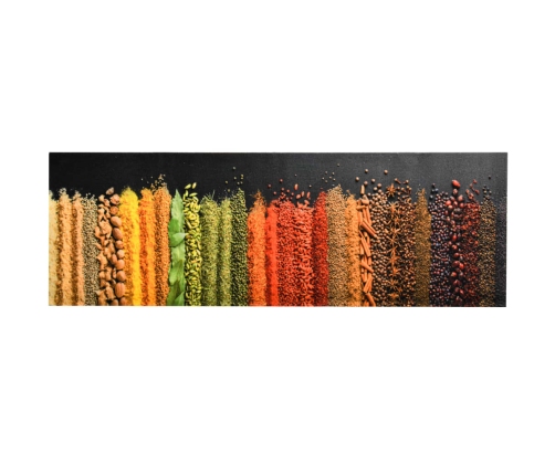 Virtuves Paklājs, Mazgājams, Apdruka Ar Garšvielām, 60X300 Cm Vidaxl