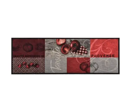 Virtuves Paklājs, Mazgājams, Apdruka Ar Tomātiem, 60X300 Cm Vidaxl