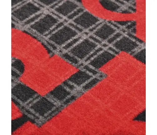 Virtuvės Kilimas, 60X300cm Plaunamas, Su Užrašu Hot & Spicy