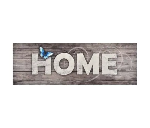 Virtuves Paklājs, Mazgājams, Ar Uzrakstu Home, 60X180 Cm Vidaxl