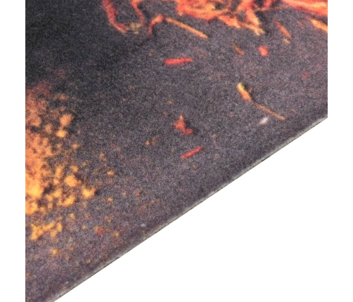 Virtuves Paklājs, Mazgājams, Apdruka Ar Karotēm, 45X150 Cm Vidaxl