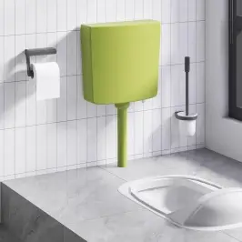 Wc Loputuskast Alumise Vee Sisselaskega 3/6 L Oliiv