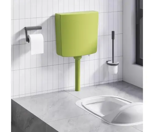 Wc Loputuskast Alumise Vee Sisselaskega 3/6 L Oliiv