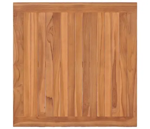 Galds, 85X85X75 Cm, Masīvs Tīkkoks Vidaxl