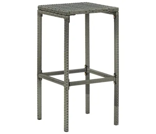 3-Daļīgs Dārza Bāra Mēbeļu Komplekts, Matrači, Pe Rotangpalma Vidaxl