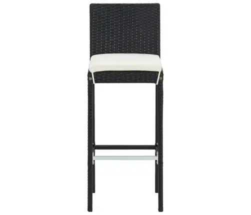 5-Daļīgs Dārza Mēbeļu Komplekts Ar Matračiem, Pe Rotangpalma Vidaxl