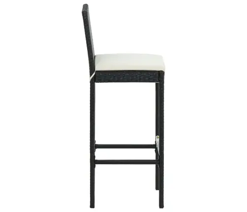 5-Daļīgs Dārza Mēbeļu Komplekts Ar Matračiem, Pe Rotangpalma Vidaxl