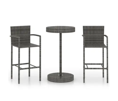 3-Osaline Aia Baarikomplekt, Polürotang, Hall