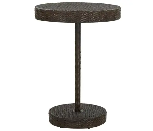 5-Daļīgs Dārza Bāra Mēbeļu Komplekts, Brūna Pe Rotangpalma Vidaxl