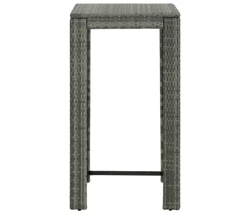 3-Osaline Aia Baarikomplekt Patjadega, Polürotang, Hall