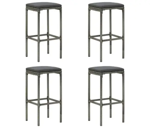 5-Osaline Aia Baarikomplekt Patjadega, Polürotang, Hall