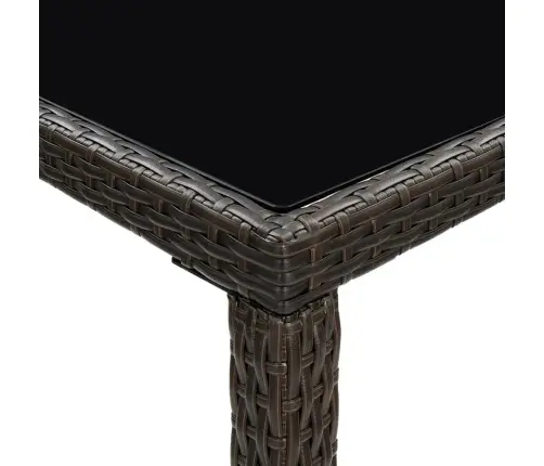 7-Daļīgs Dārza Mēbeļu Komplekts Ar Matračiem, Pe Rotangpalma Vidaxl