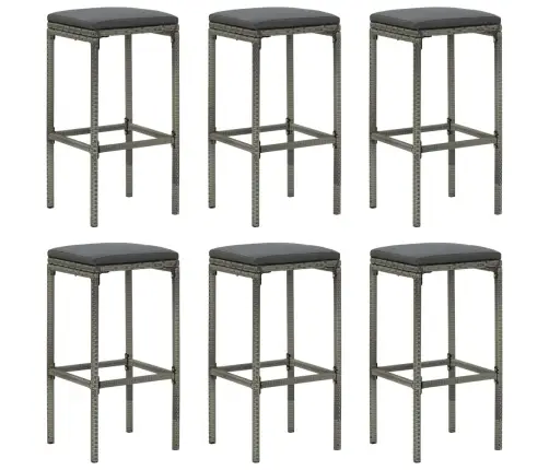 7-Osaline Aia Baarikomplekt Patjadega, Polürotang, Hall