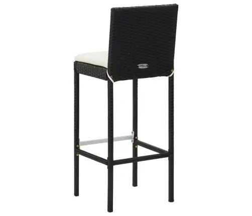 3-Daļīgs Dārza Mēbeļu Komplekts Ar Matračiem, Pe Rotangpalma Vidaxl