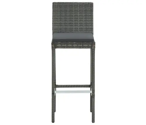 5-Osaline Aiabaari Komplekt Istmepatjadega, Polürotang, Hall