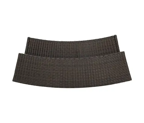 5-Osaline Aia Baarikomplekt Patjadega, Pruun