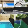 Norobežojošais Tīkls, Melns, 1X25 M, Hdpe, 75 G/M²  Vidaxl