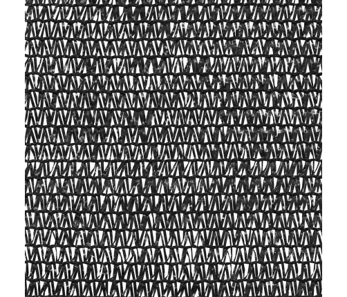 Norobežojošais Tīkls, Melns, 1X25 M, Hdpe, 75 G/M²  Vidaxl