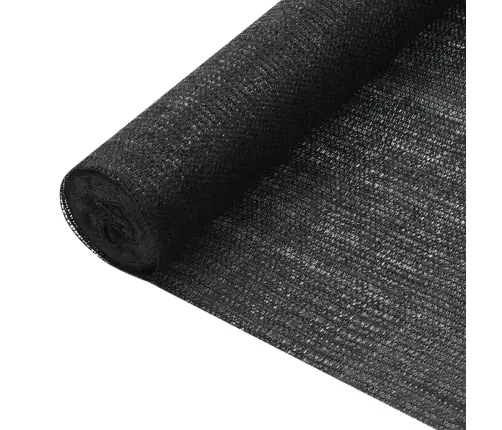 Norobežojošais Tīkls, Melns, 2X25 M, Hdpe, 75 G/M²  Vidaxl