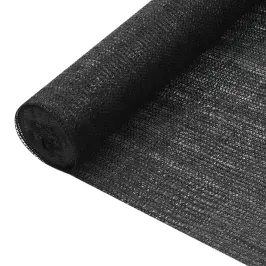 Norobežojošais Tīkls, Melns, 3,6X50 M, Hdpe, 75 G/M²  Vidaxl