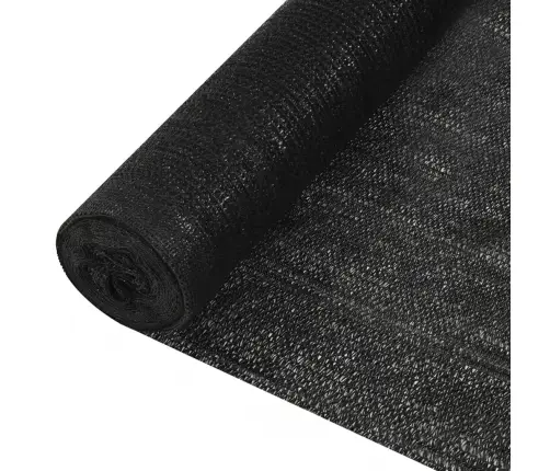 Norobežojošais Tīkls, Melns, 1,8X25 M, Hdpe, 150 G/M² Vidaxl