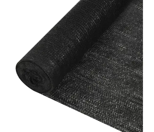 Norobežojošais Tīkls, Melns, 1X10 M, Hdpe, 195 G/M²  Vidaxl