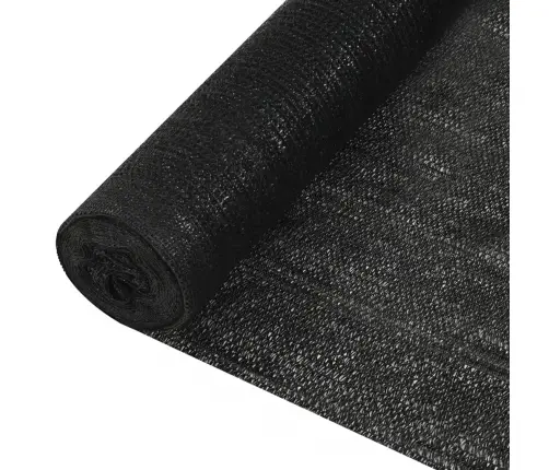 Privaatsusvõrk, Must, 2 X 25 M, Hdpe, 195 G/M²