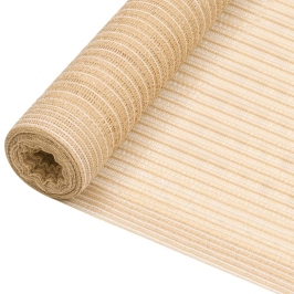 Norobežojošais Tīkls, Bēšs, 1,5X10 M, Hdpe, 75 G/M²  Vidaxl