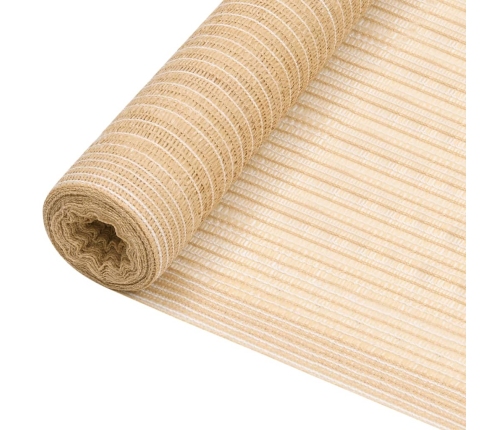Norobežojošais Tīkls, Bēšs, 3,6X25 M, Hdpe, 150 G/M²  Vidaxl