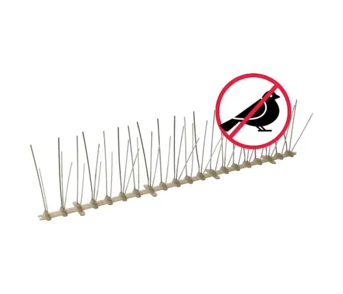 Putnu Atbaidīšanas Radzes, 5 Rindas, 6 Gab., 3 M, Plastmasa Vidaxl