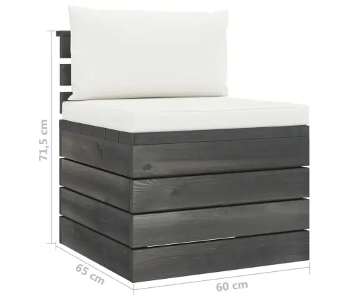 2-Osaline Kaubaalustest Aiadiivani Komplekt Patjadega Männipuit