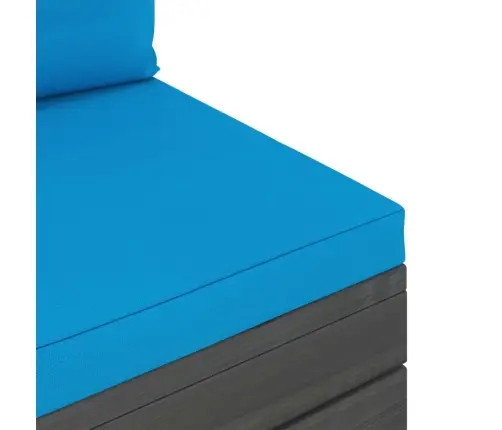 Sodo Komplektas Iš Palečių Su Pagalvėlėmis, 2 Dalių, Pušis