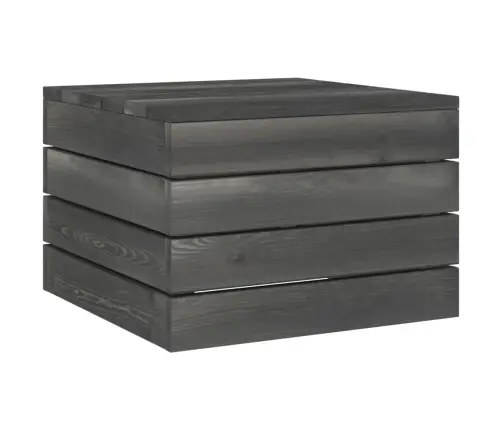 2-Daļīgs Dārza Palešu Mēbeļu Komplekts Ar Matračiem, Priede Vidaxl