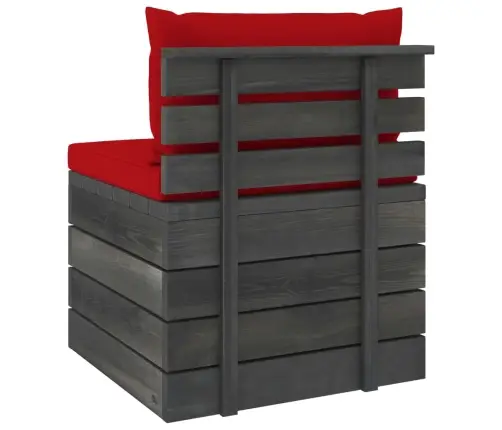 2-Osaline Kaubaalustest Aiadiivani Komplekt Patjadega Männipuit