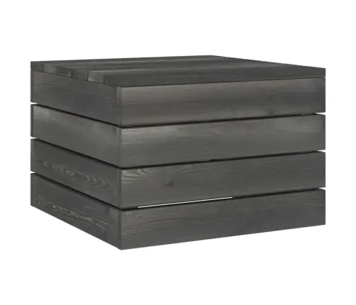 Sodo Komplektas Iš Palečių Su Pagalvėlėmis, 2 Dalių, Pušis