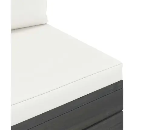 2-Osaline Kaubaalustest Aiadiivani Komplekt Patjadega Männipuit