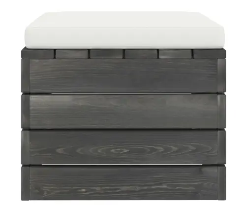 2-Osaline Kaubaalustest Aiadiivani Komplekt Patjadega Männipuit