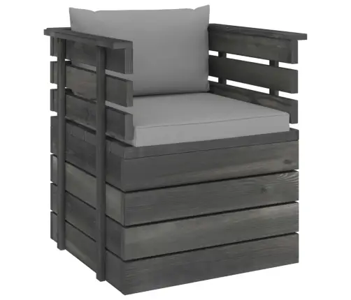 Sodo Krėslas Su Pagalvėlėmis , Pušies Mediena (315417+315053) Sodo Krėslas Su Pagalvėlėmis , Pušies Mediena (315417+315053)