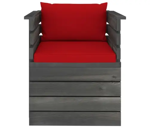 Sodo Krėslas Su Pagalvėlėmis , Pušies Mediena (315417+315058)