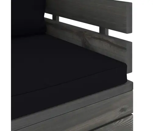 Dārza Atpūtas Krēsls Ar Matračiem, Priedes Koks Vidaxl